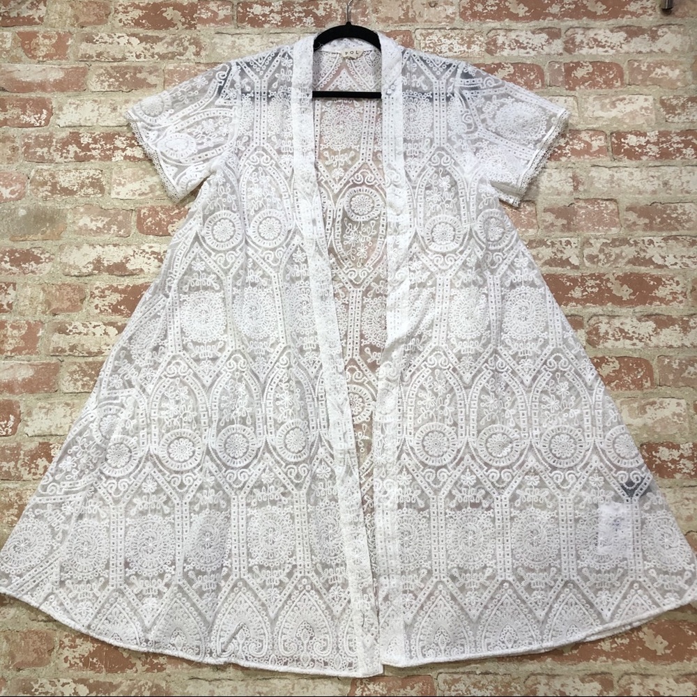 POL Lace Kimono